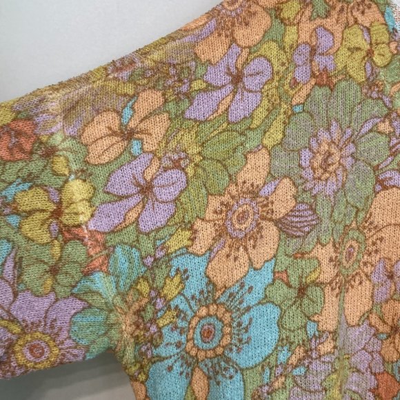 Show Me Your MuMu Floral Sweatshirt - Multicolor - Picture 3 of 6